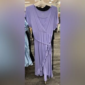Ingrid & Isabel maternity dress light purple